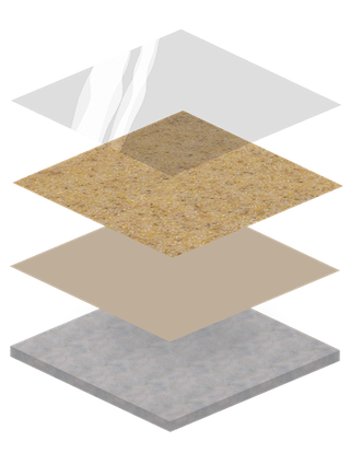 Liquid Quartz™ System Layers Liquid Quartz™ System Layers